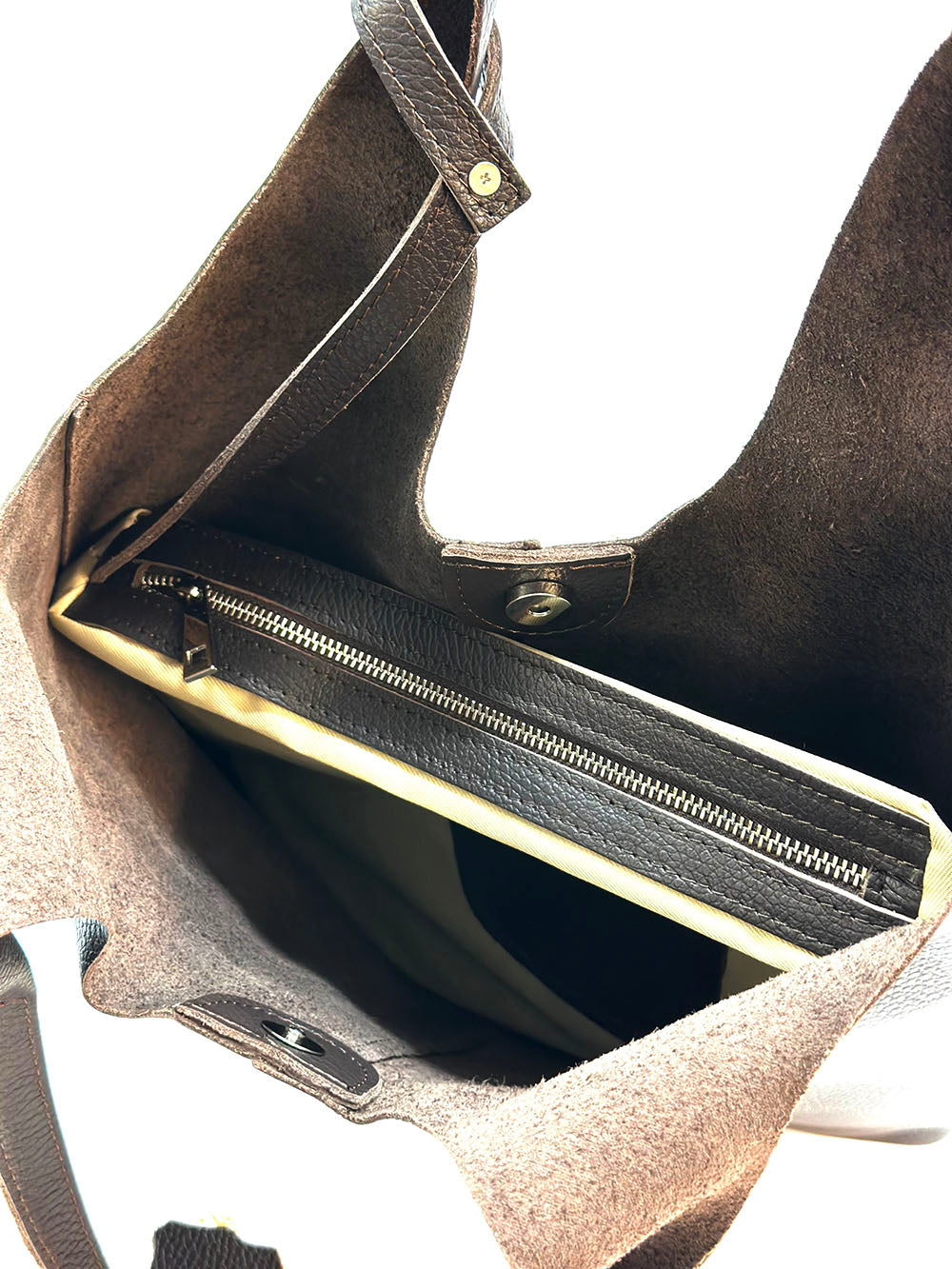 Claudia Soft Italian Cow Leather Tote Bag