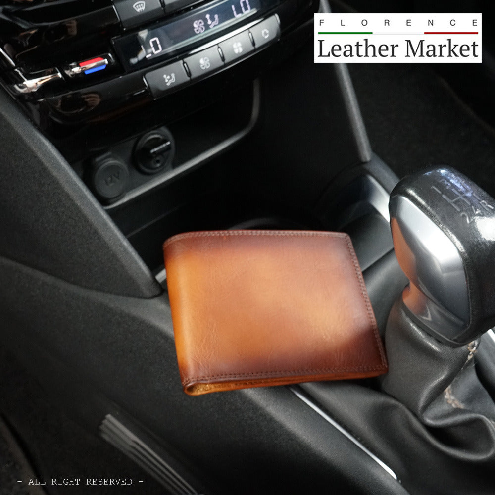 Alvaro wallet made of vintage calf leather