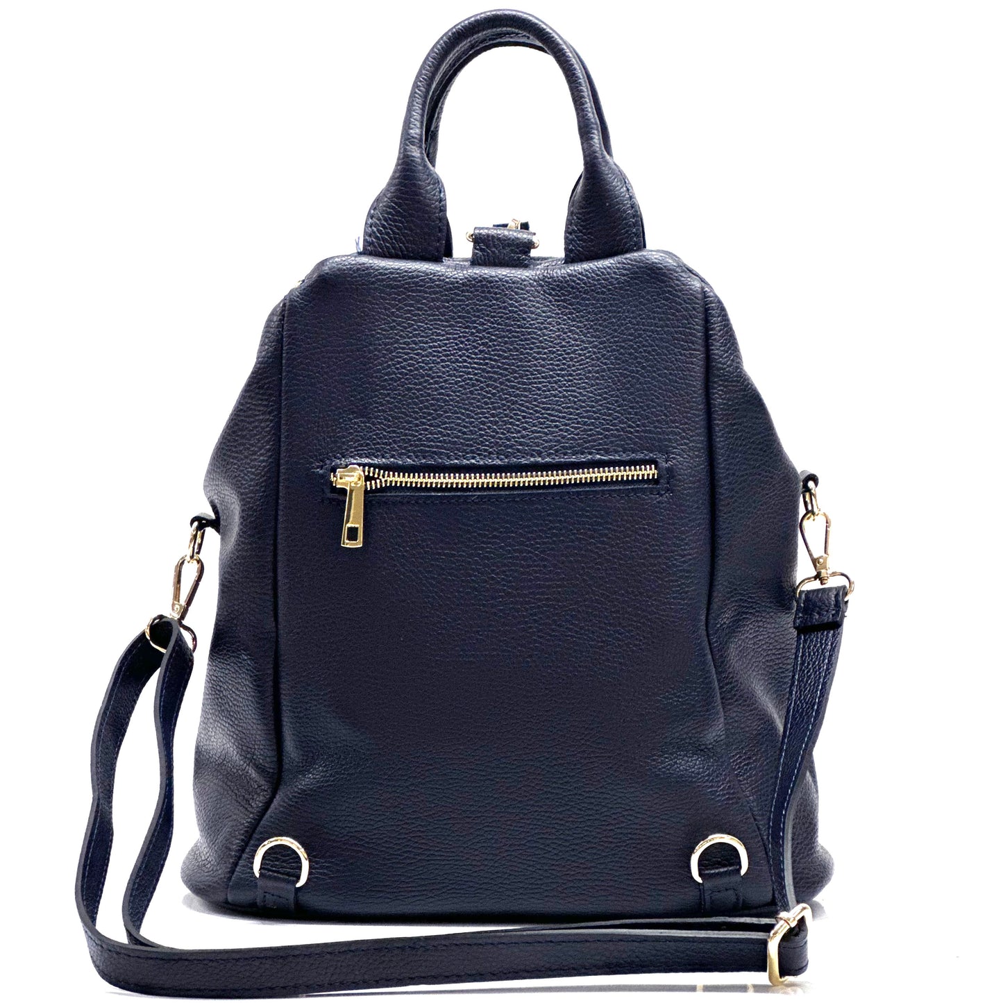 Unisex Rucksack mit echtem Rindsleder