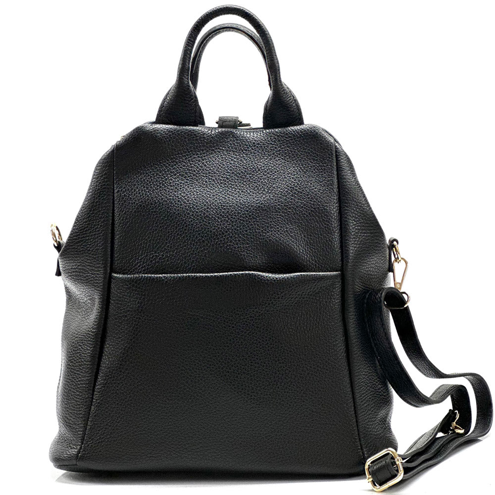 Unisex Rucksack mit echtem Rindsleder