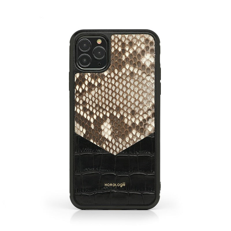 Coque iPhone Python & Croque - Personnalisable