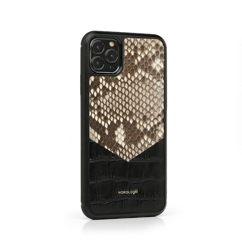 Coque iPhone Python & Croque - Personnalisable