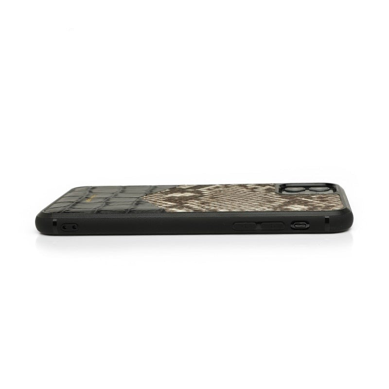Coque iPhone Python & Croque - Personnalisable