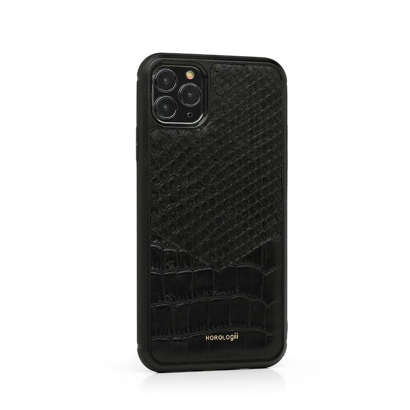 Coque iPhone Python & Croque - Personnalisable