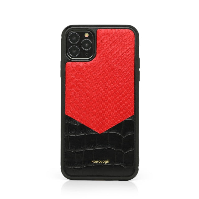 Coque iPhone Python & Croque - Personnalisable
