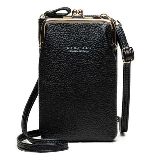Bolso bandolera Cosmo en Nero Black