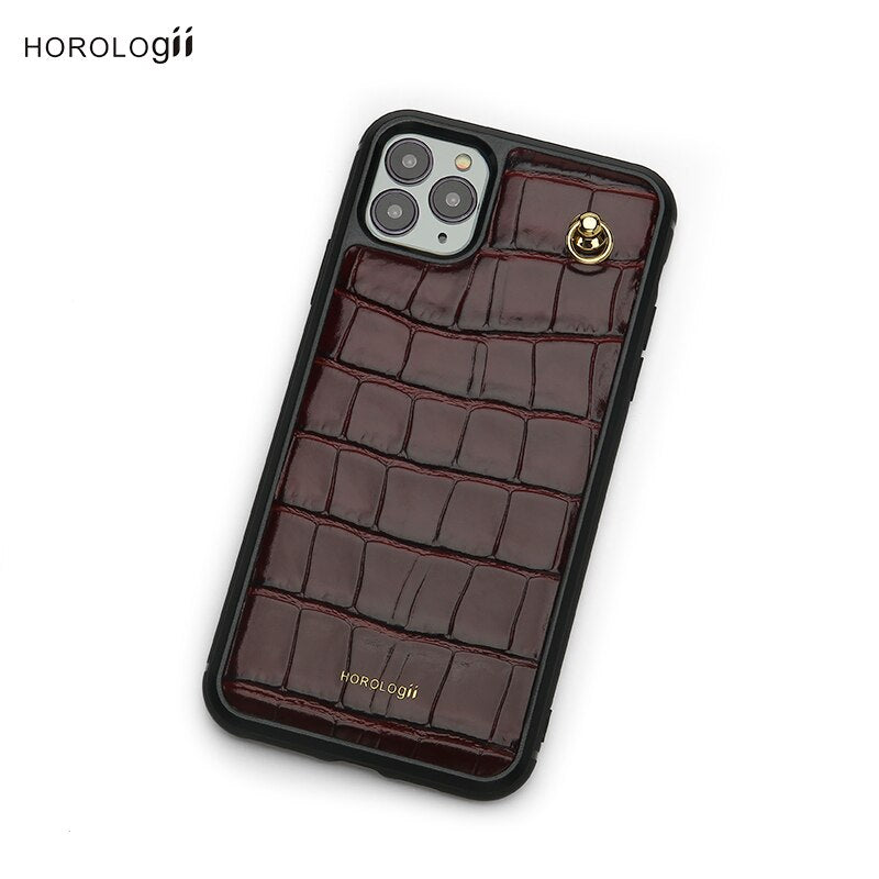 Coque iPhone Croque avec Chaîne - Personnalisable