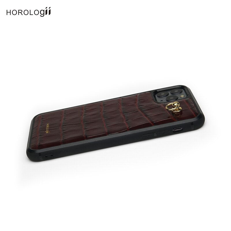 Coque iPhone Croque avec Chaîne - Personnalisable