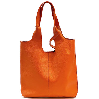Claudia Soft Italian Cow Leather Tote Bag