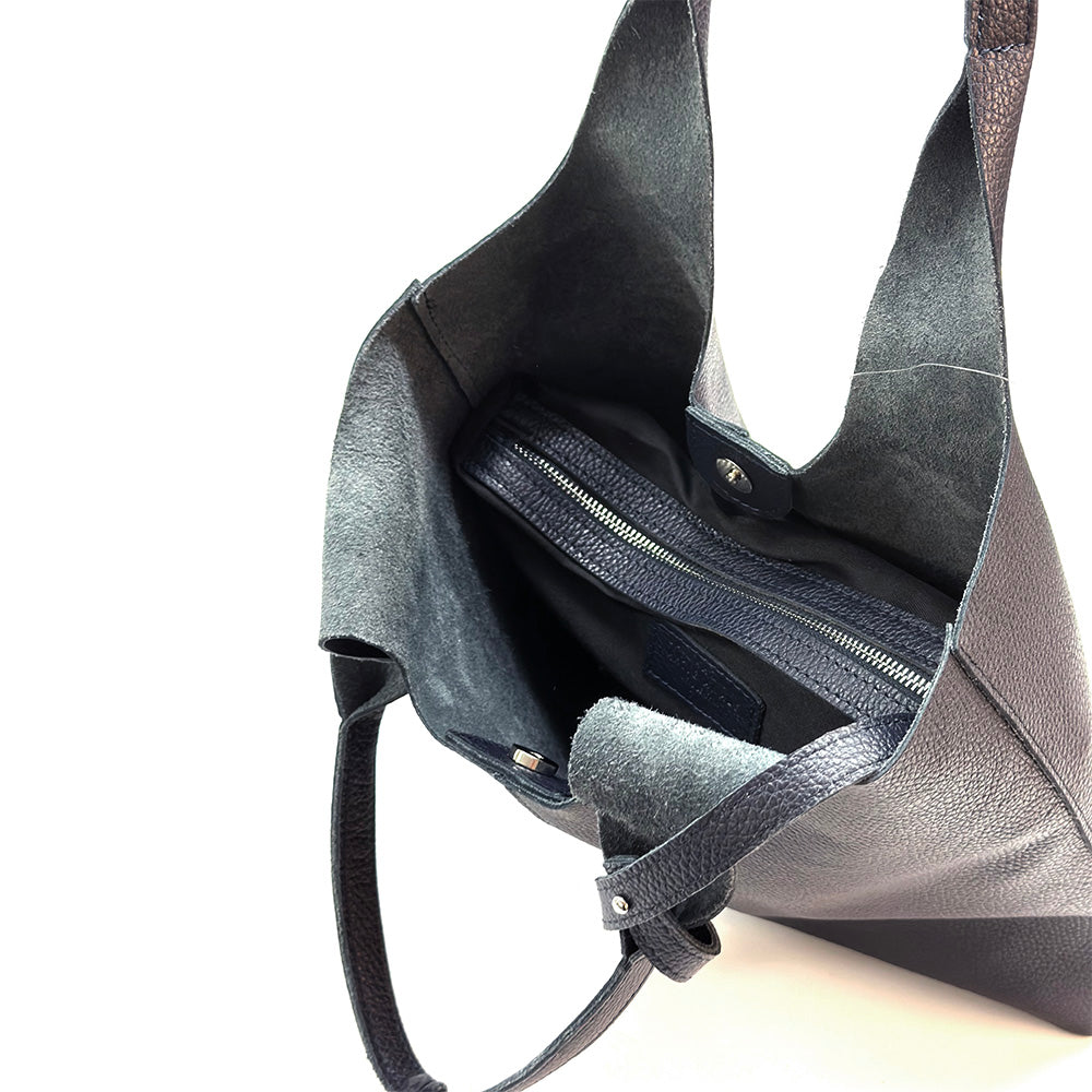 Claudia Soft Italian Cow Leather Tote Bag