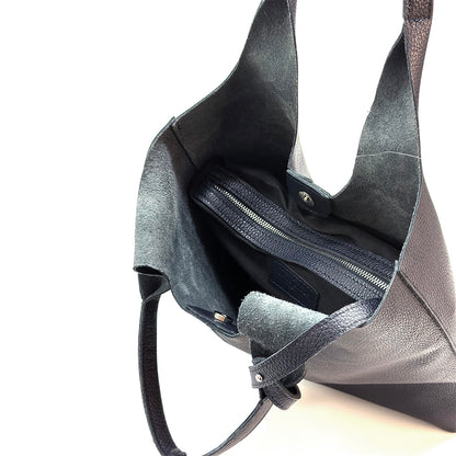 Claudia Soft Italian Cow Leather Tote Bag