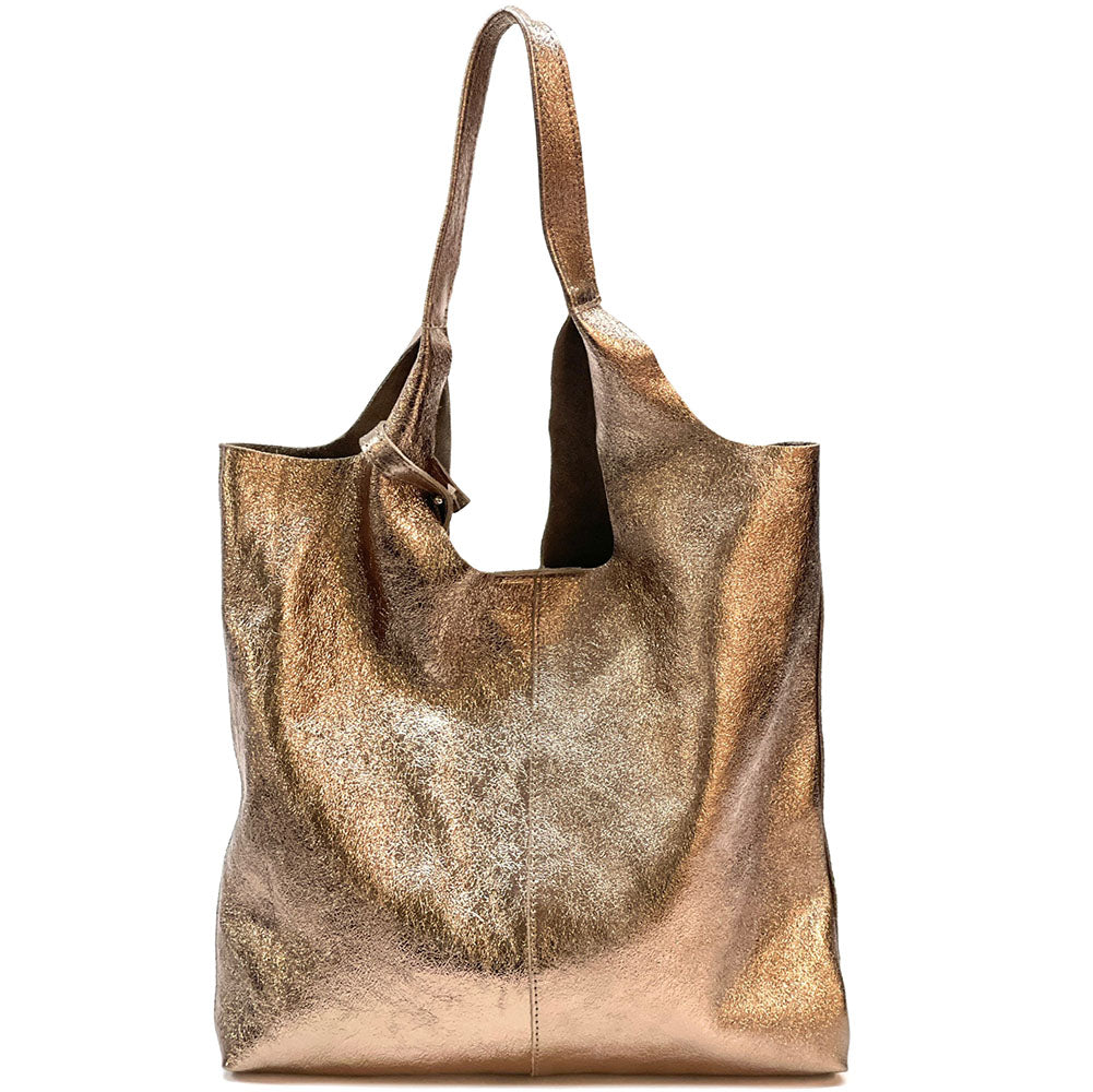 Claudia Soft Italian Cow Leather Tote Bag