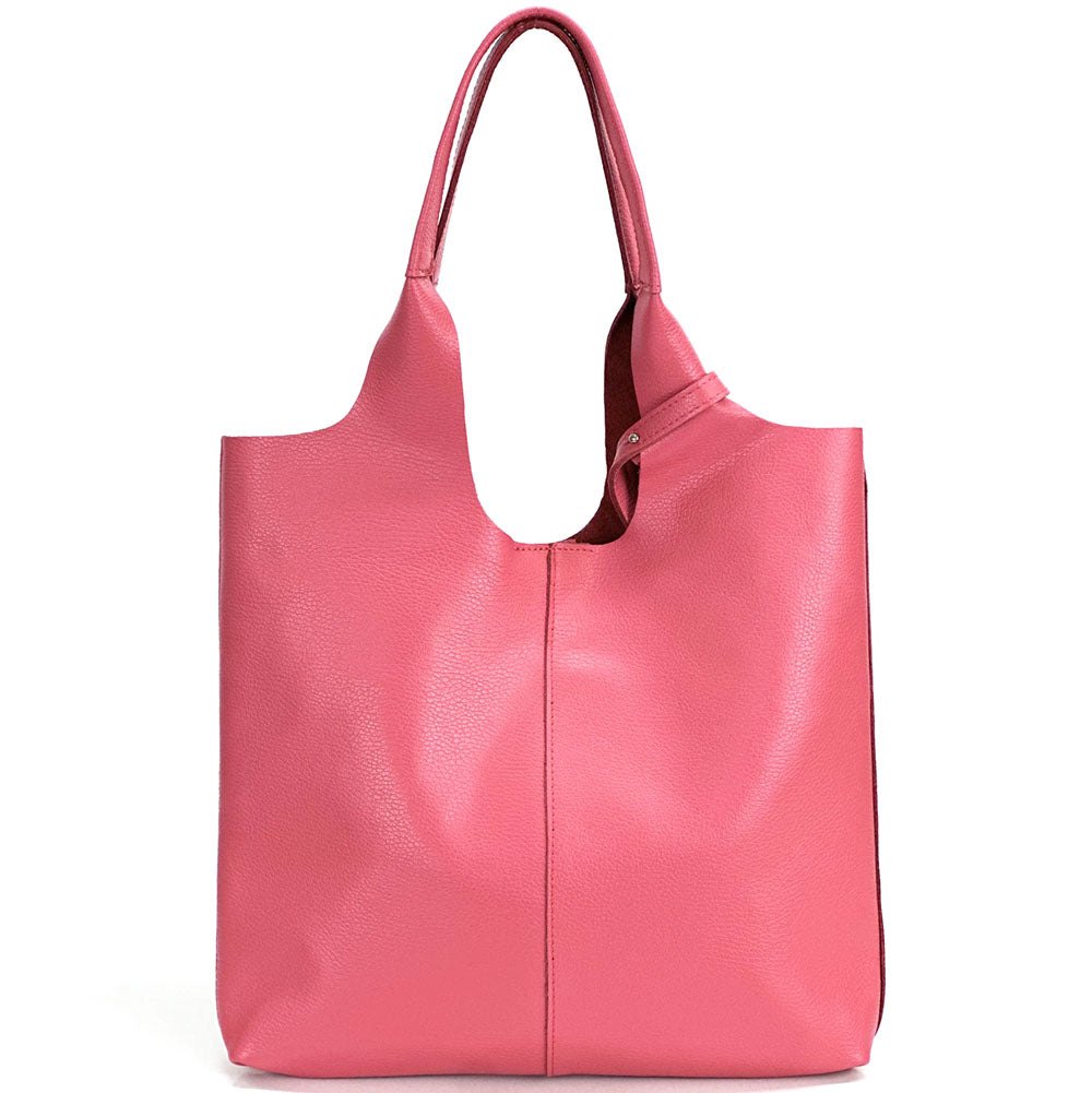 Claudia Soft Italian Cow Leather Tote Bag
