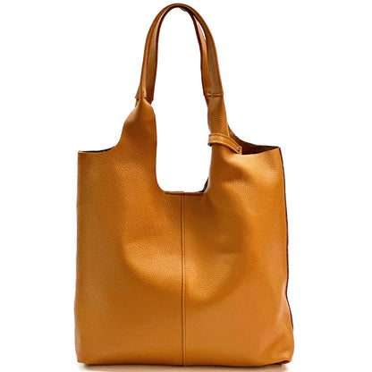 Claudia Soft Italian Cow Leather Tote Bag