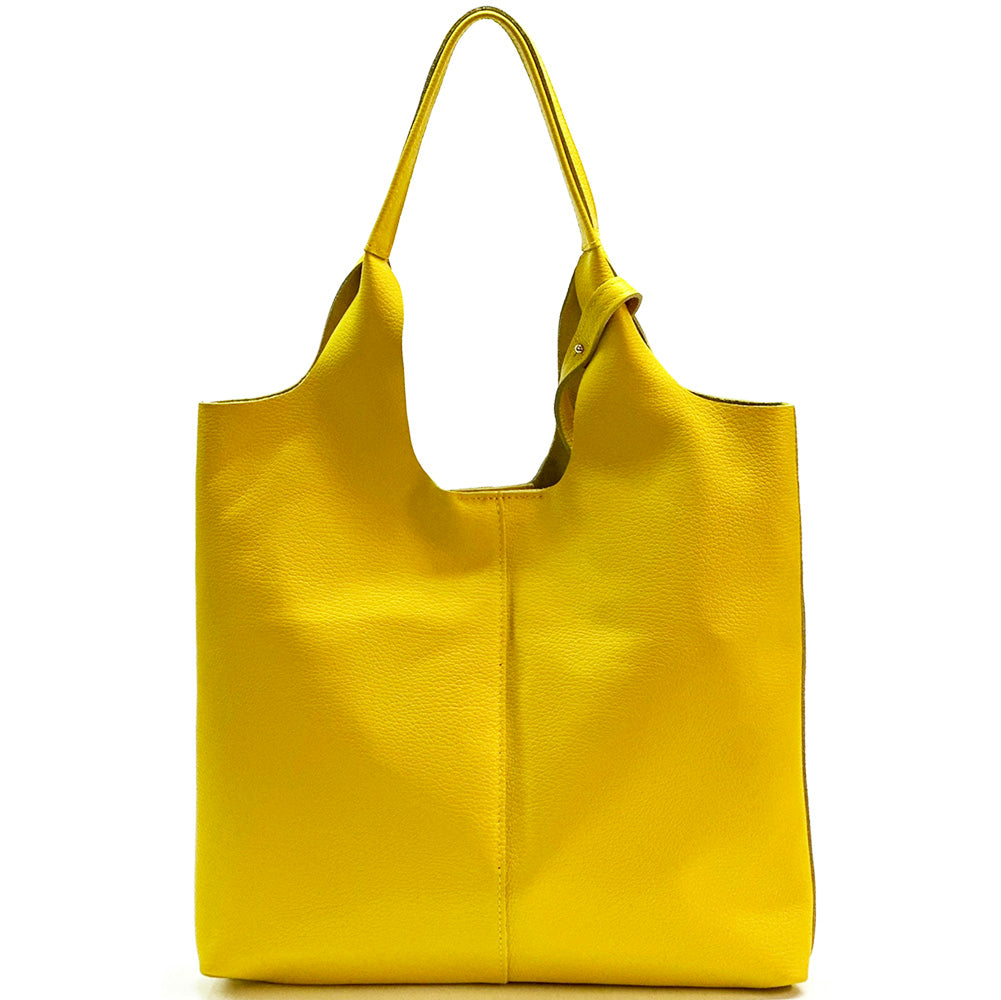 Claudia Soft Italian Cow Leather Tote Bag