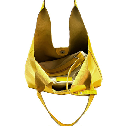 Claudia Soft Italian Cow Leather Tote Bag