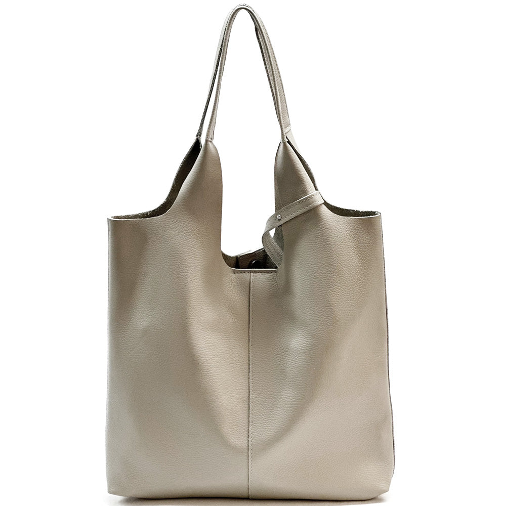 Claudia Soft Italian Cow Leather Tote Bag