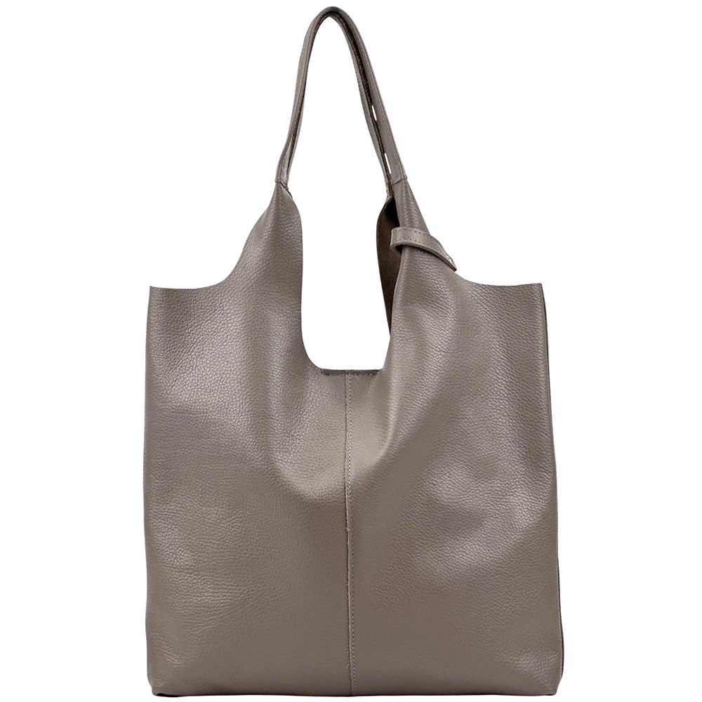 Claudia Soft Italian Cow Leather Tote Bag