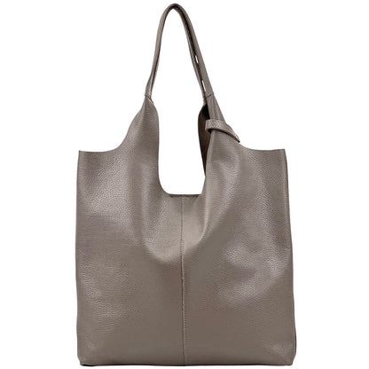 Claudia Soft Italian Cow Leather Tote Bag