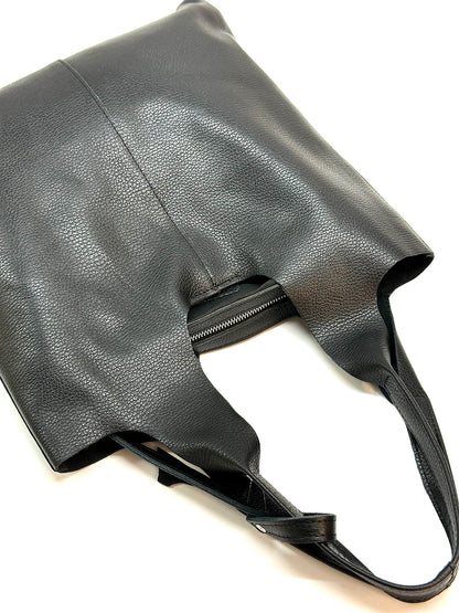 Claudia Soft Italian Cow Leather Tote Bag