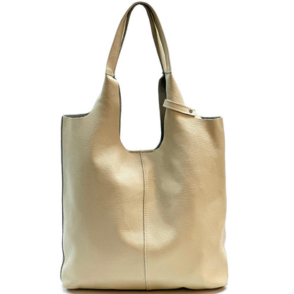 Claudia Soft Italian Cow Leather Tote Bag