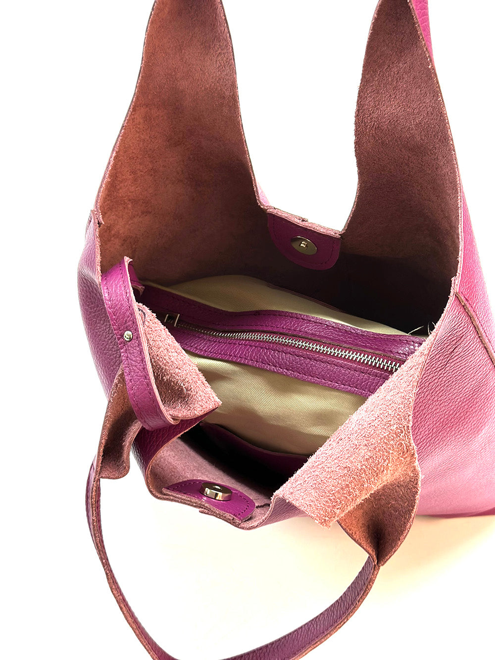 Claudia Soft Italian Cow Leather Tote Bag