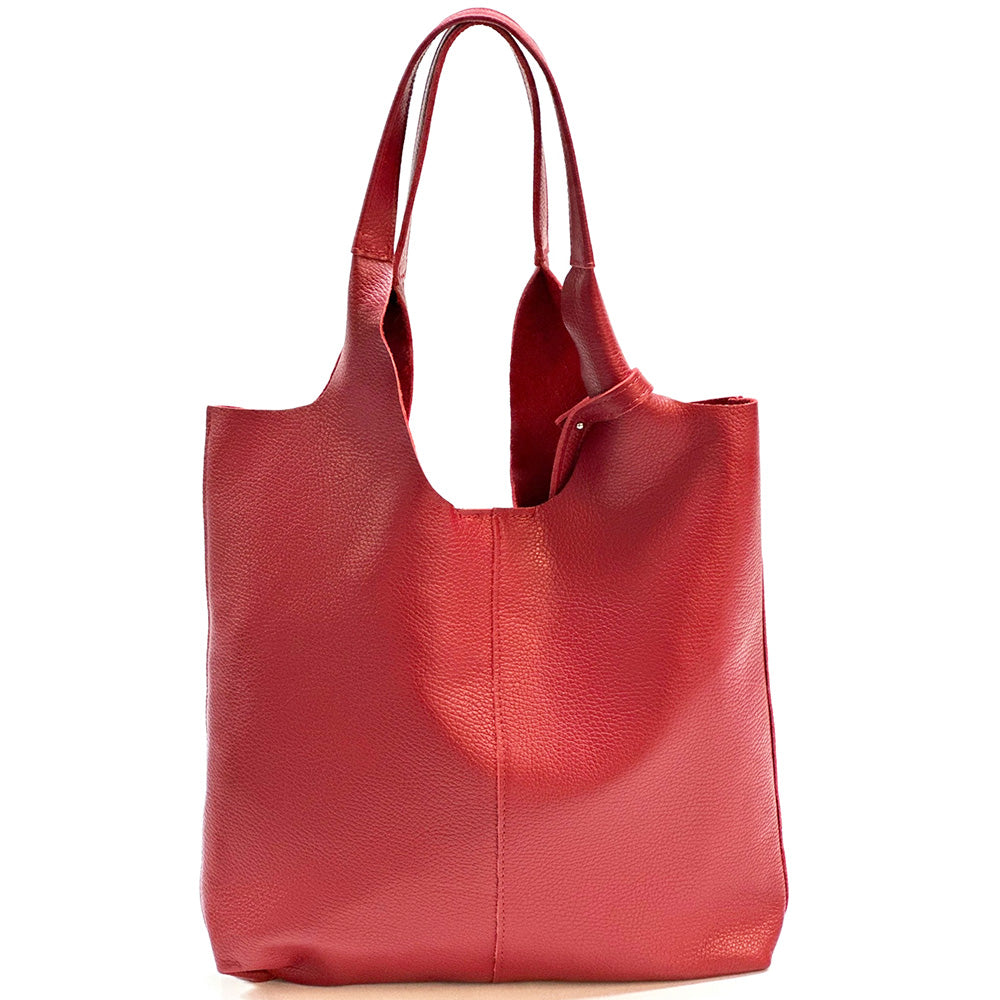 Claudia Soft Italian Cow Leather Tote Bag