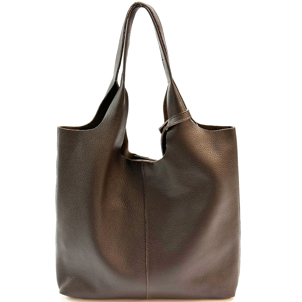 Claudia Soft Italian Cow Leather Tote Bag