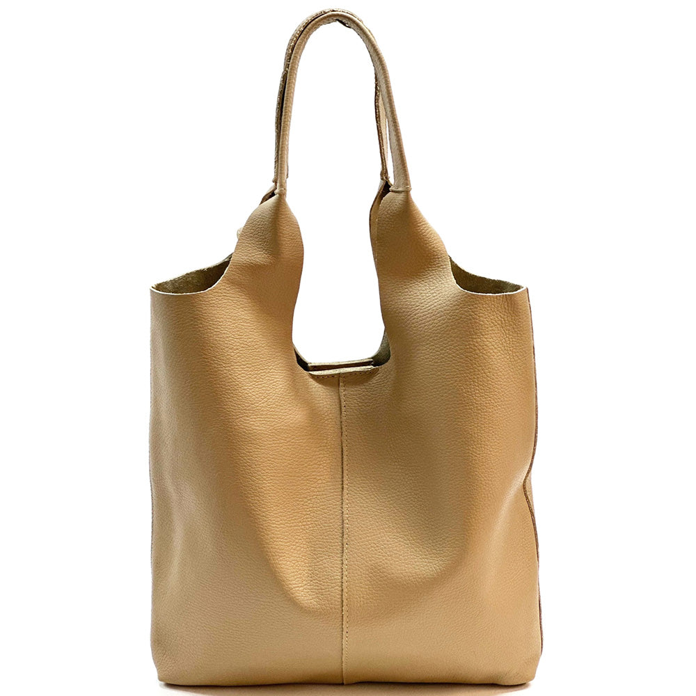 Claudia Soft Italian Cow Leather Tote Bag
