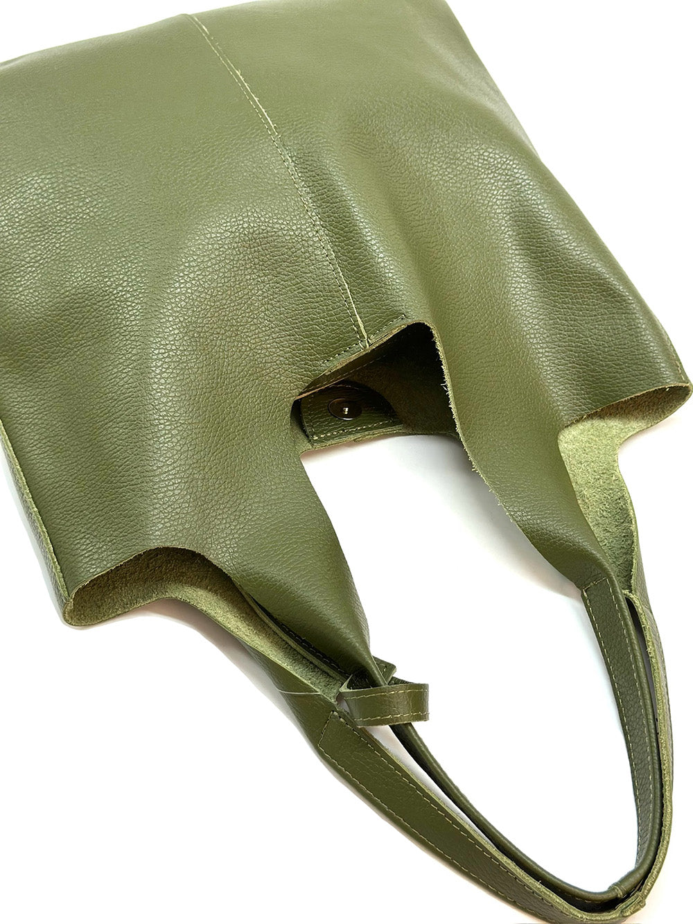 Claudia Soft Italian Cow Leather Tote Bag