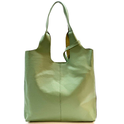 Claudia Soft Italian Cow Leather Tote Bag