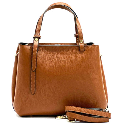 Nicoletta Italian Cow Leather Handbag