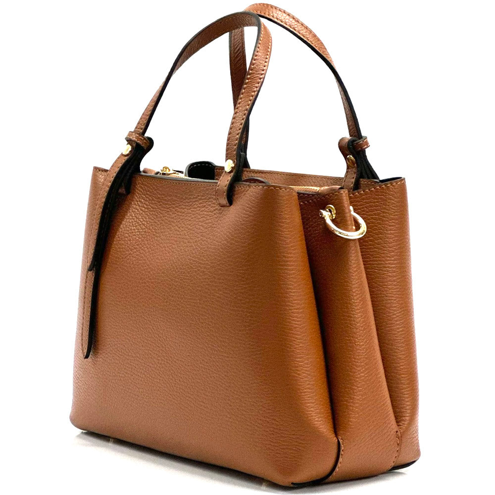Nicoletta Italian Cow Leather Handbag