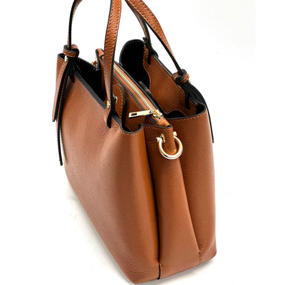 Nicoletta Italian Cow Leather Handbag