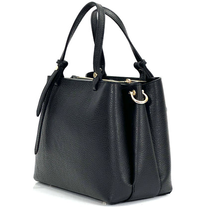 Nicoletta Italian Cow Leather Handbag