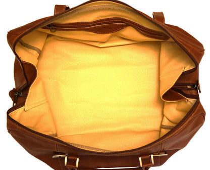 Fortunato Leather travel bag