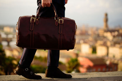 Fortunato Leather travel bag
