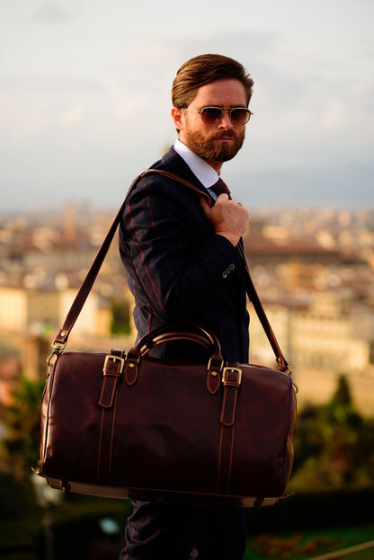 Fortunato Leather travel bag