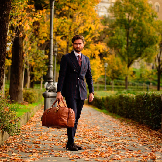 Fortunato Leather travel bag