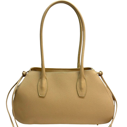 Heather Italian Cow Leather Shoulder Bag