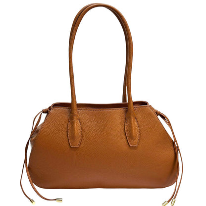 Heather Italian Cow Leather Shoulder Bag