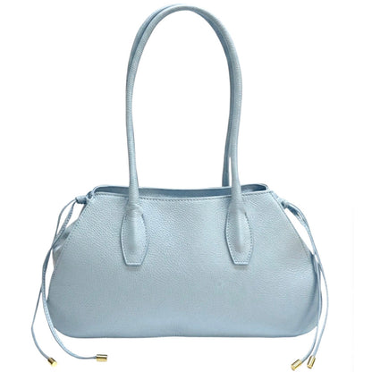 Heather Italian Cow Leather Shoulder Bag