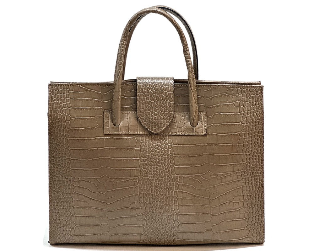 Crocetta Leather Briefcase