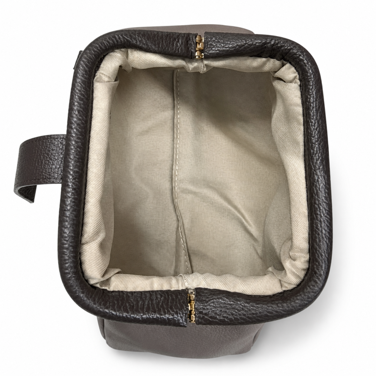 Lavinia Italian Leather Frame Shoulder Bag