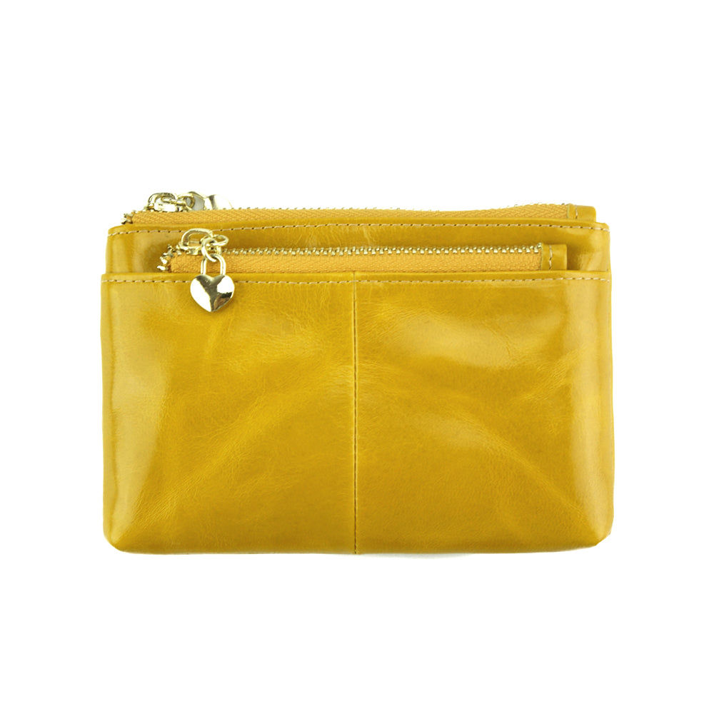 Sarah Leather Coin & Card Holder