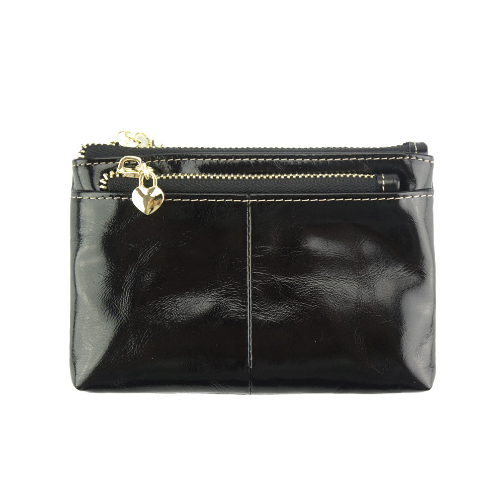 Sarah Leather Coin & Card Holder