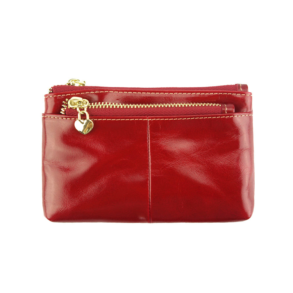 Sarah Leather Coin & Card Holder