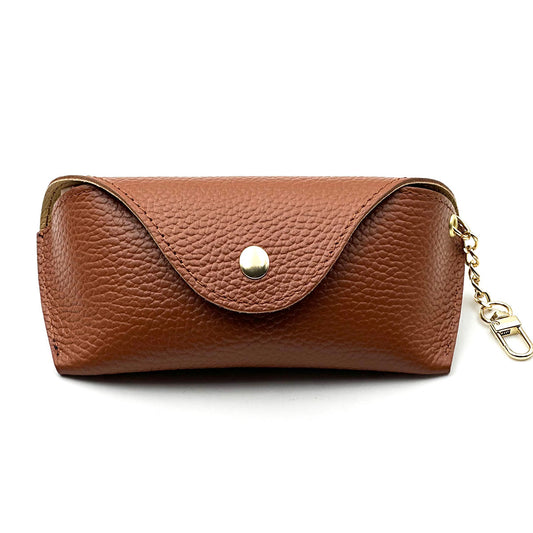Lisetta Clip-On Leather Eyewear Case