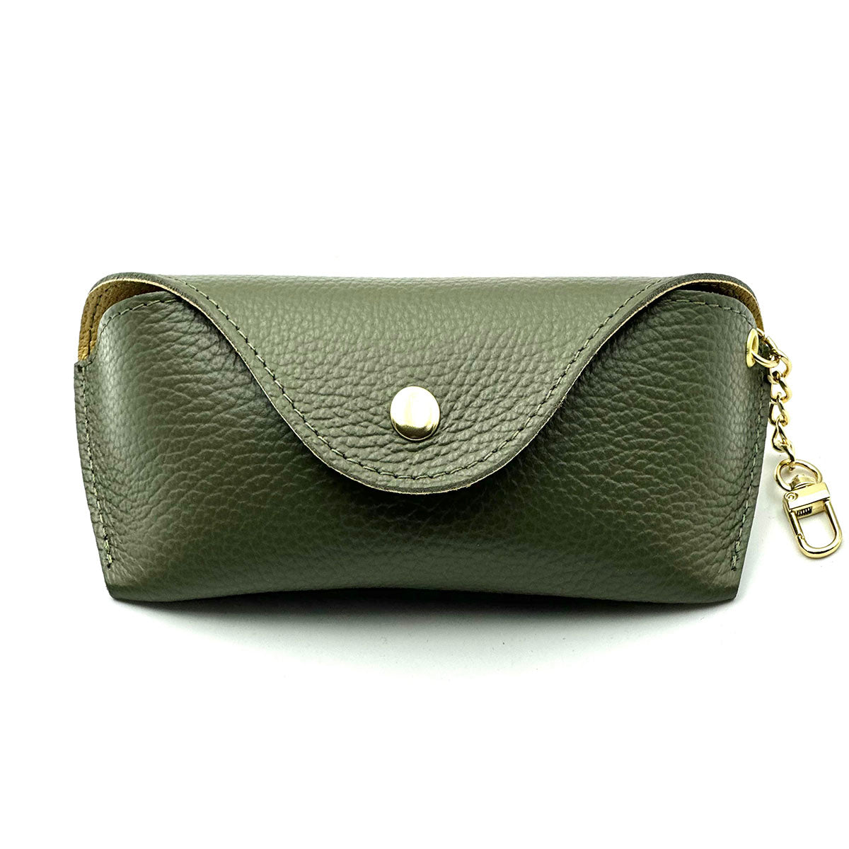 Lisetta Clip-On Leather Eyewear Case