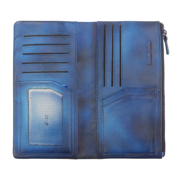 Agostino wallet made of vintage calf leather